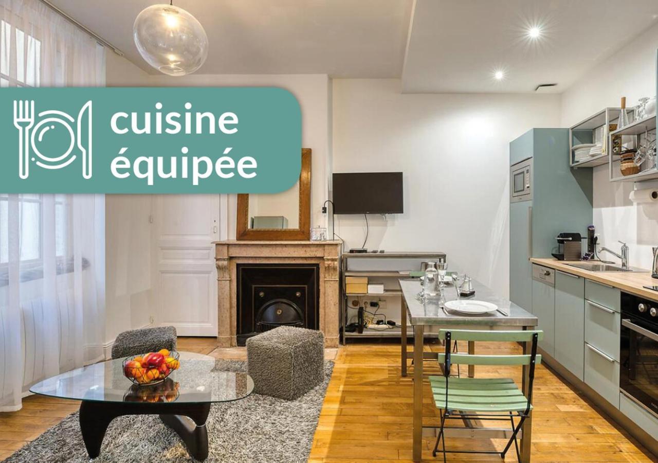 Cosy Appartement Lyon Valmy - Parking Exteriör bild